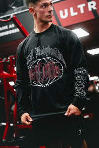 NBW Premium LS Tee in Graphite Black